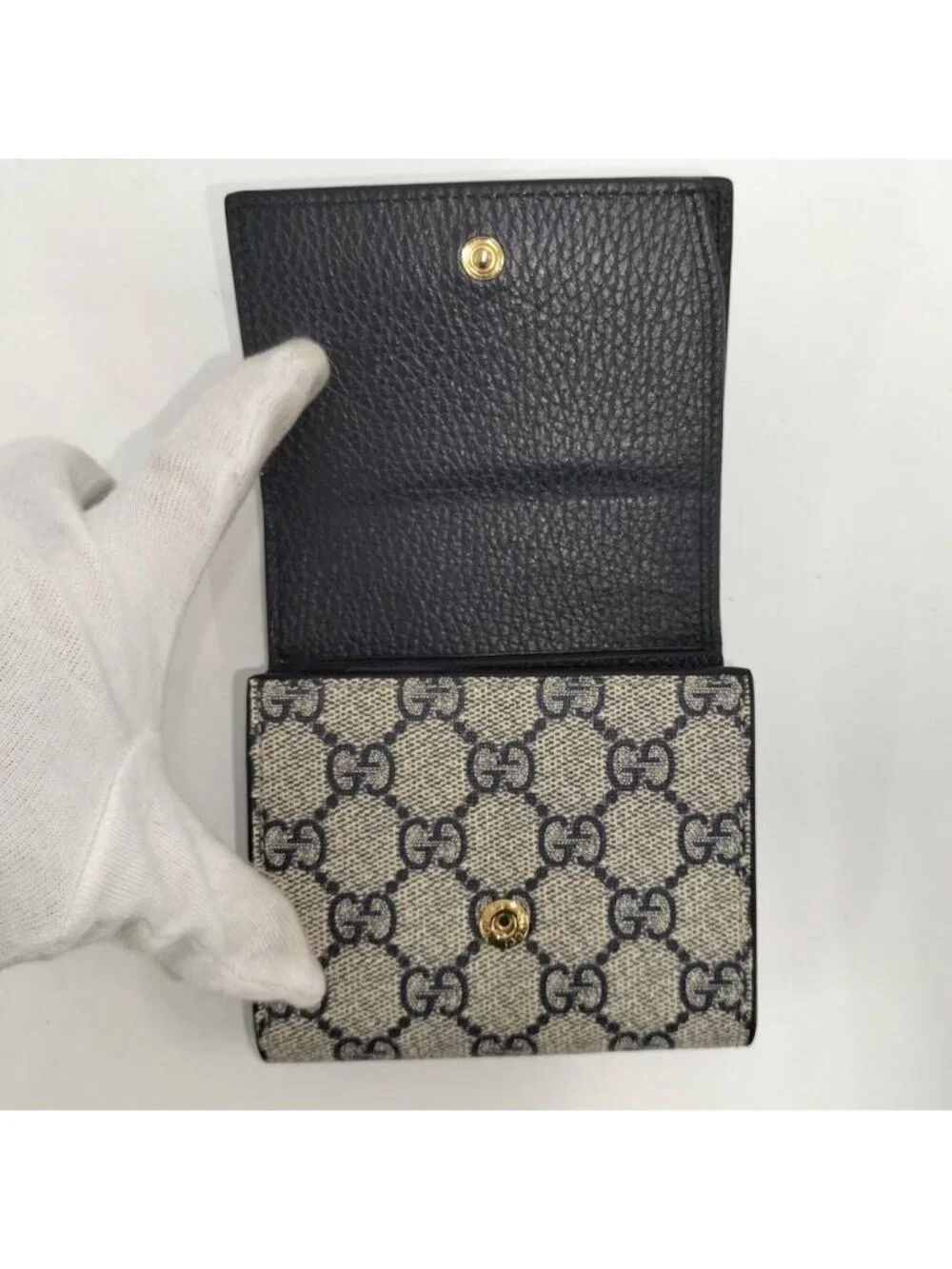 Gucci Wallet GG Marmont Bicolor - Picture 2 of 10